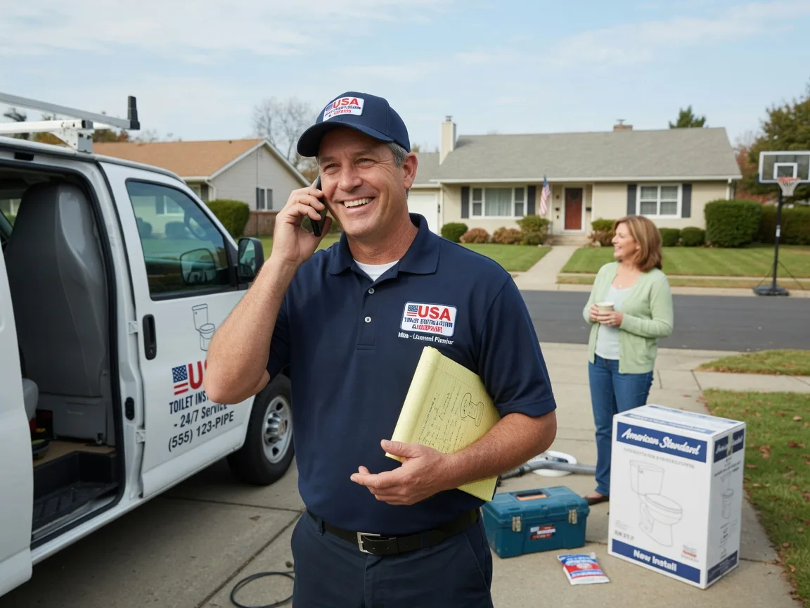 Toilet Installation Mcfarlan, NC FAQs